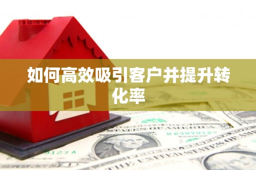 水城如何高效吸引客户并提升转化率