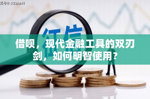 水城借呗，现代金融工具的双刃剑，如何明智使用？
