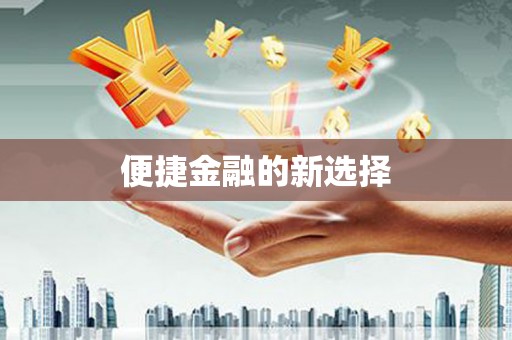 水城便捷金融的新选择