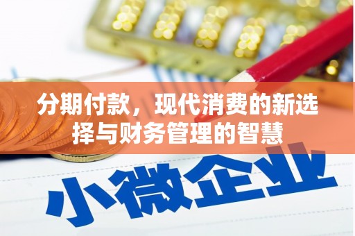 水城分期付款，现代消费的新选择与财务管理的智慧