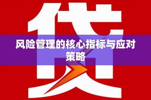 水城风险管理的核心指标与应对策略