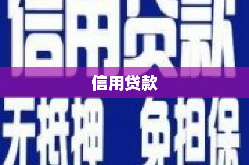 水城信用贷款