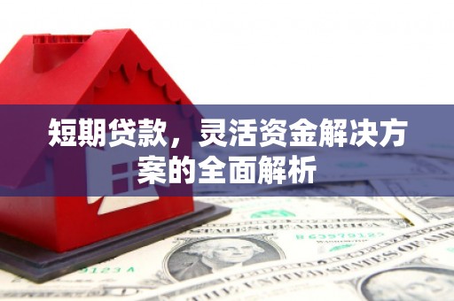 水城短期贷款，灵活资金解决方案的全面解析