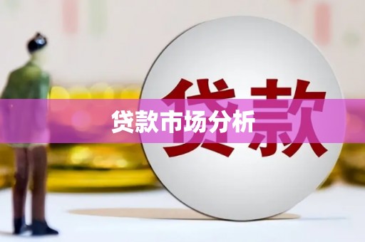 水城贷款市场分析