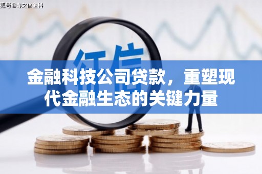 水城金融科技公司贷款，重塑现代金融生态的关键力量