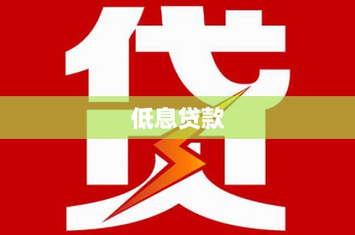 水城低息贷款
