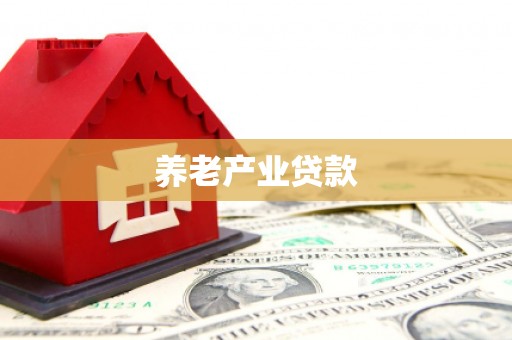水城养老产业贷款