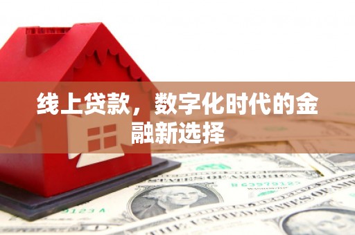 水城线上贷款，数字化时代的金融新选择