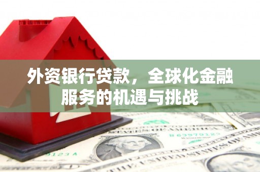 水城外资银行贷款，全球化金融服务的机遇与挑战