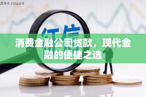 水城消费金融公司贷款，现代金融的便捷之选